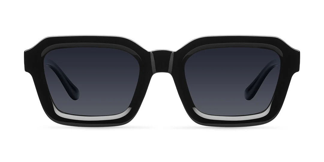 Zonnebril Midnight Black Unisex